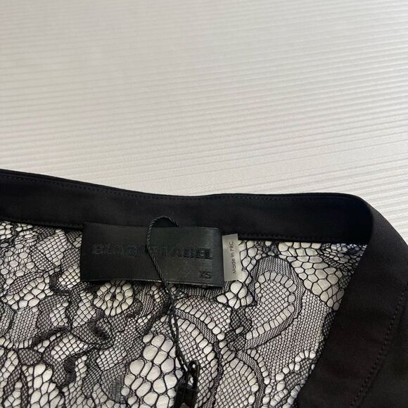 NWT BLAQUE LABEL Black Lacey Bodysuit Size XS NEW - Picture 3 of 12